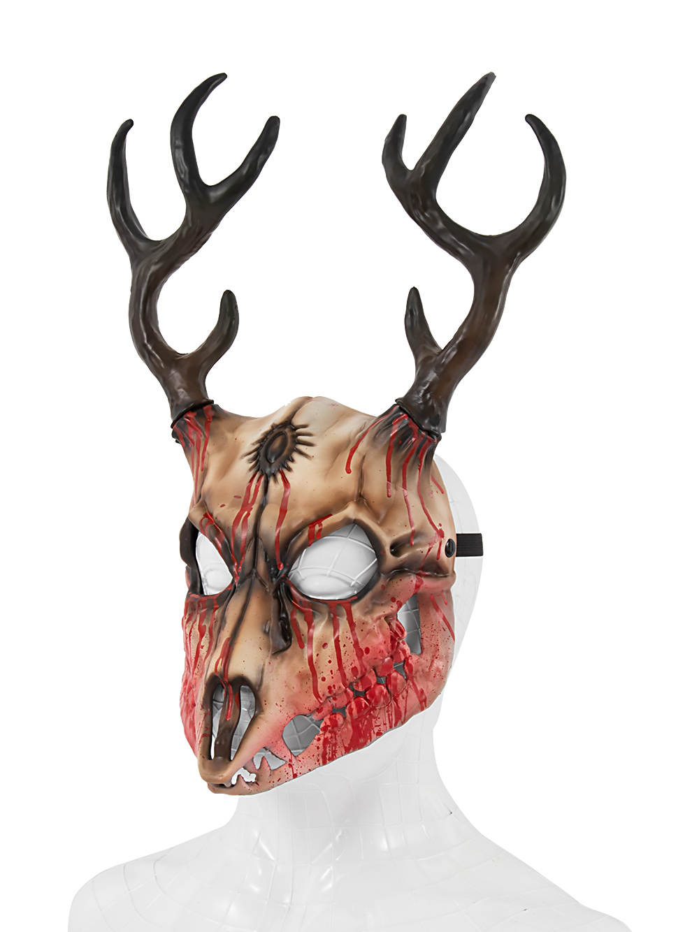 New RP Sheep bone antler mask detachable alien character props Halloween cosplay accessories cross-border wholesale
