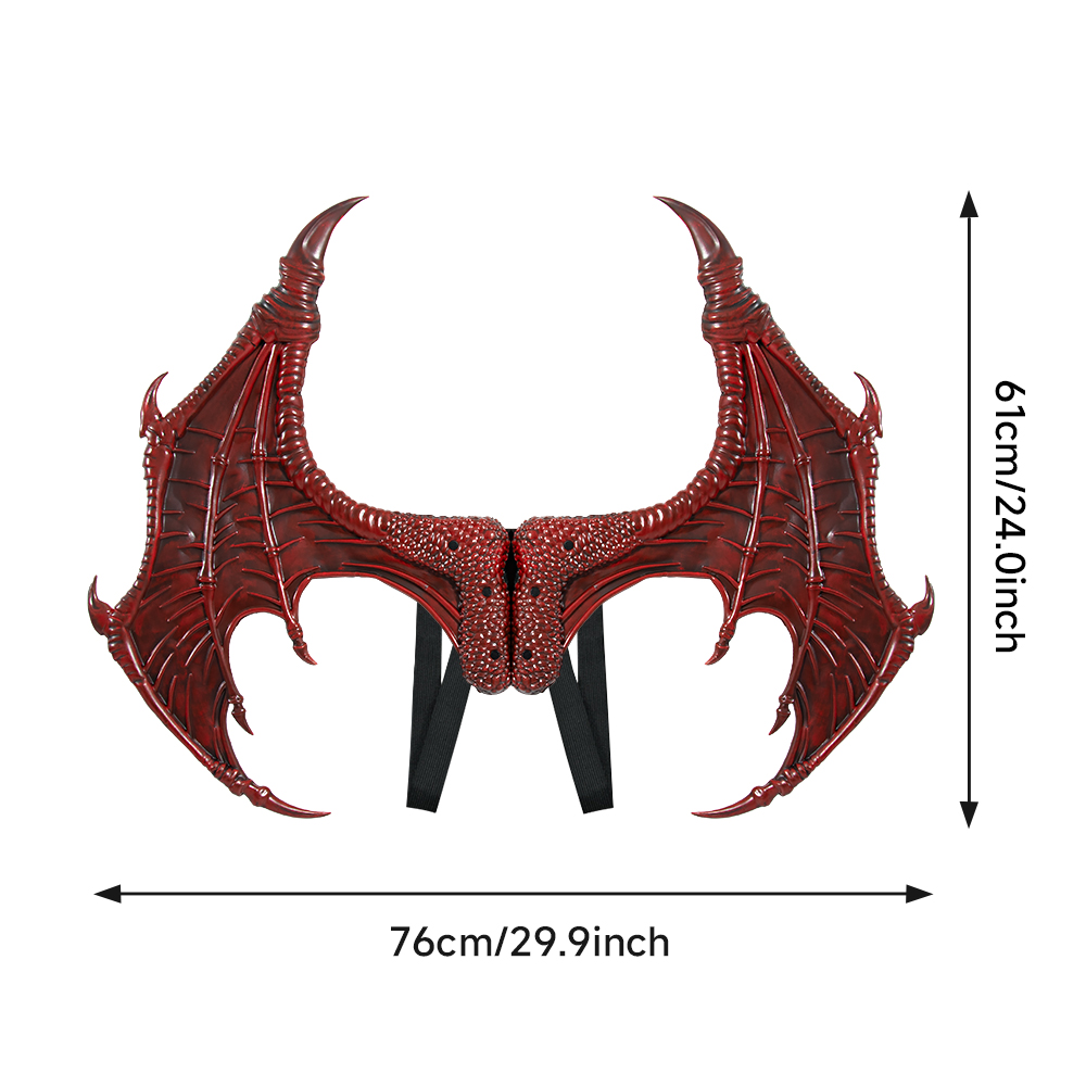 Upgrade RP Adult Dragon Wings Halloween Daily cosplay performance costume props for men