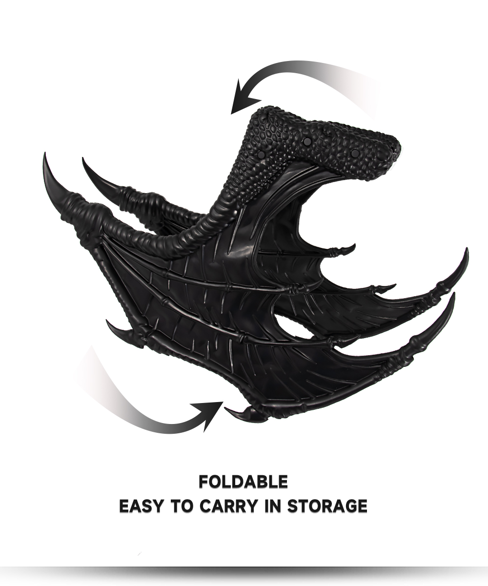Upgrade RP Adult Dragon Wings Halloween Daily cosplay performance costume props for men