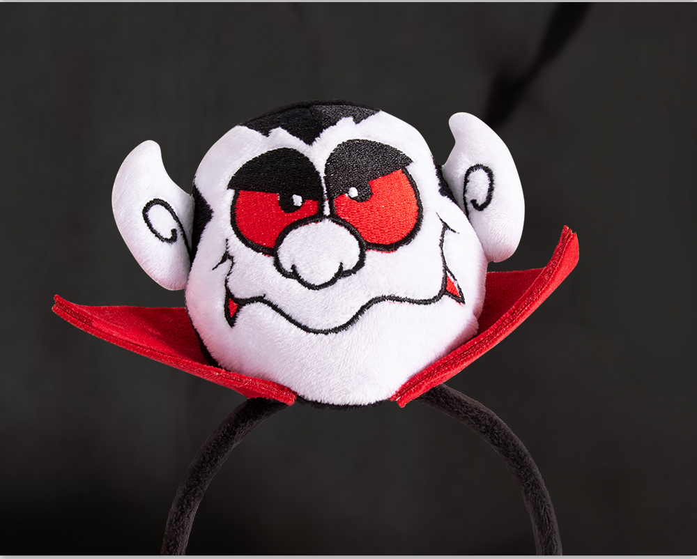 New Halloween cotton-filled pumpkin, spider, bat headband, party, dance, festival hair accessories and props