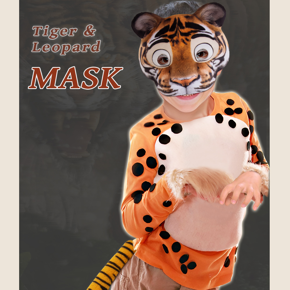 New EVA cartoon animal masks for Halloween, festival party and dance party costume props, cosplay masks