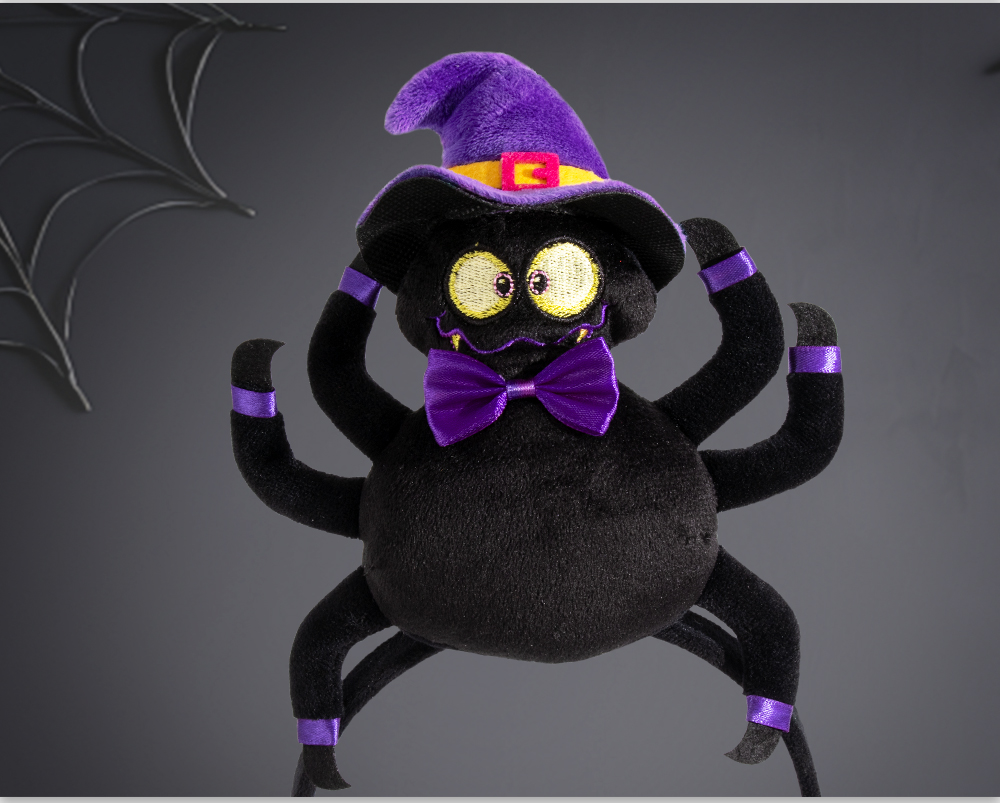 New Halloween cotton-filled pumpkin, spider, bat headband, party, dance, festival hair accessories and props
