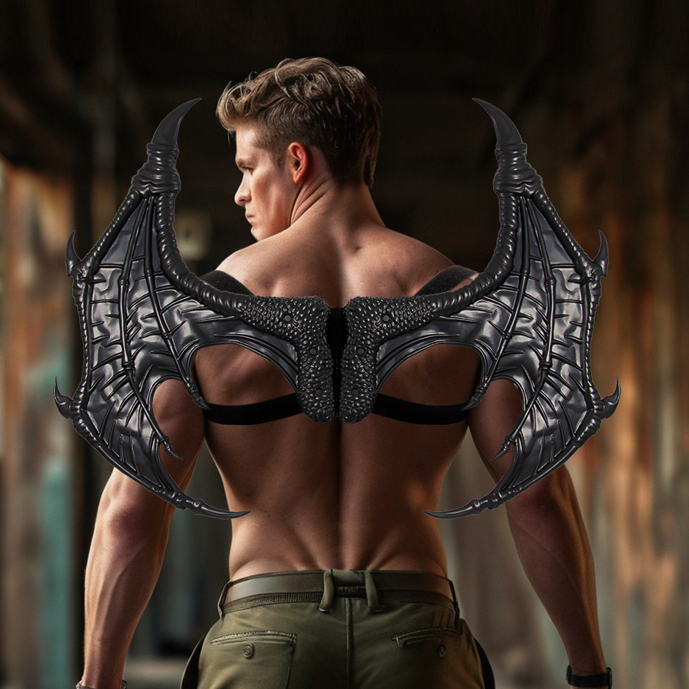 Upgrade RP Adult Dragon Wings Halloween Daily cosplay performance costume props for men