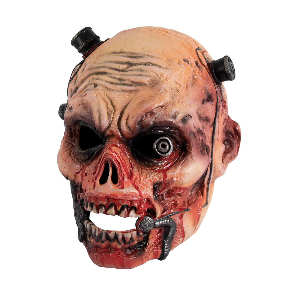 Halloween RP Zombie horror mask Headgear, realistic and three-dimensional festival party costume props