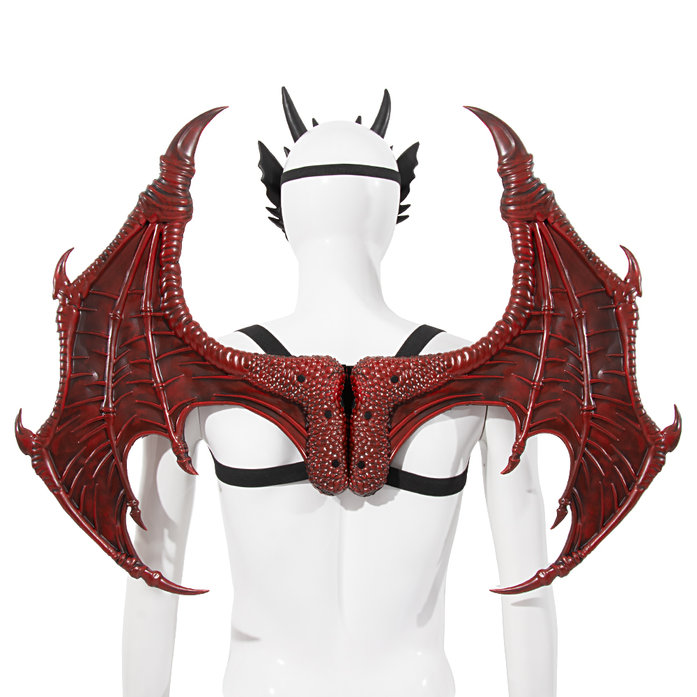 Upgrade RP Adult Dragon Wings Halloween Daily cosplay performance costume props for men