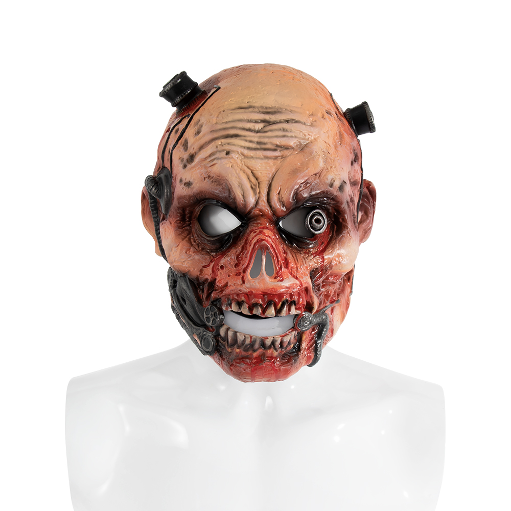Halloween RP Zombie horror mask Headgear, realistic and three-dimensional festival party costume props