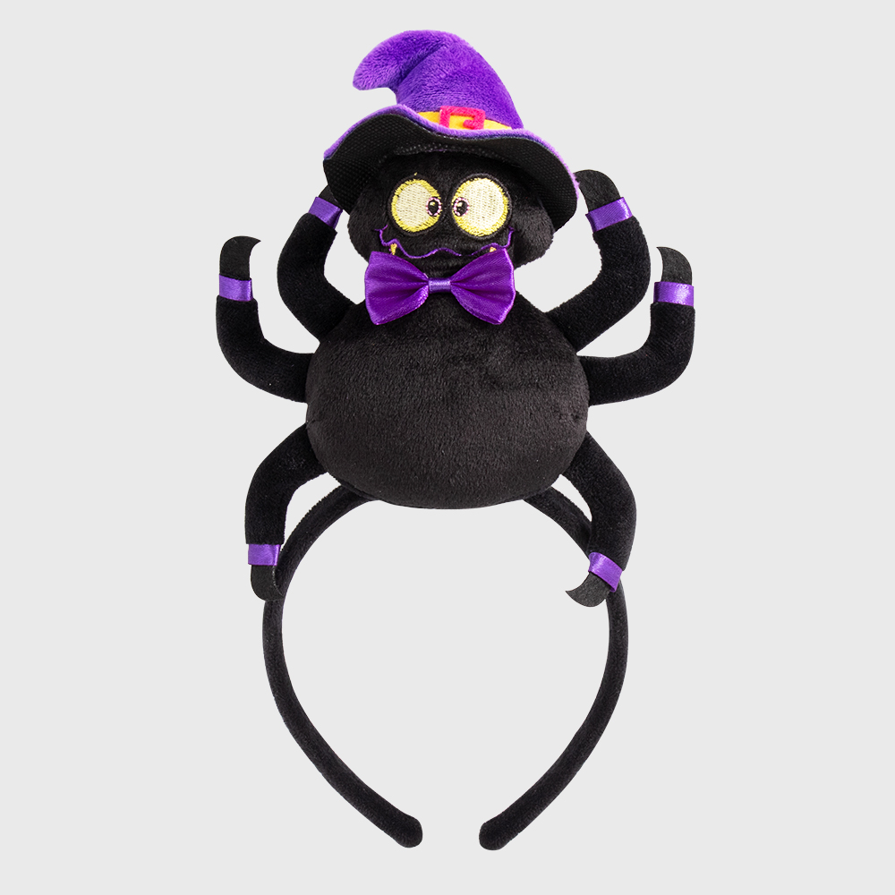 New Halloween cotton-filled pumpkin, spider, bat headband, party, dance, festival hair accessories and props