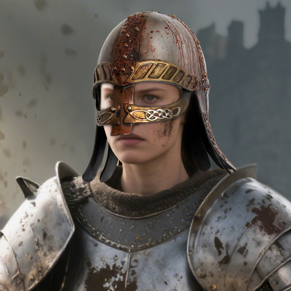 Halloween Medieval helmet, Ancient Roman Spartan battle, gladiatorial warrior helmet, medieval online game COS