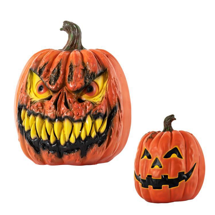 Halloween pumpkin ghost face decorative item, pumpkin head cover costume prop, cosplay decoration
