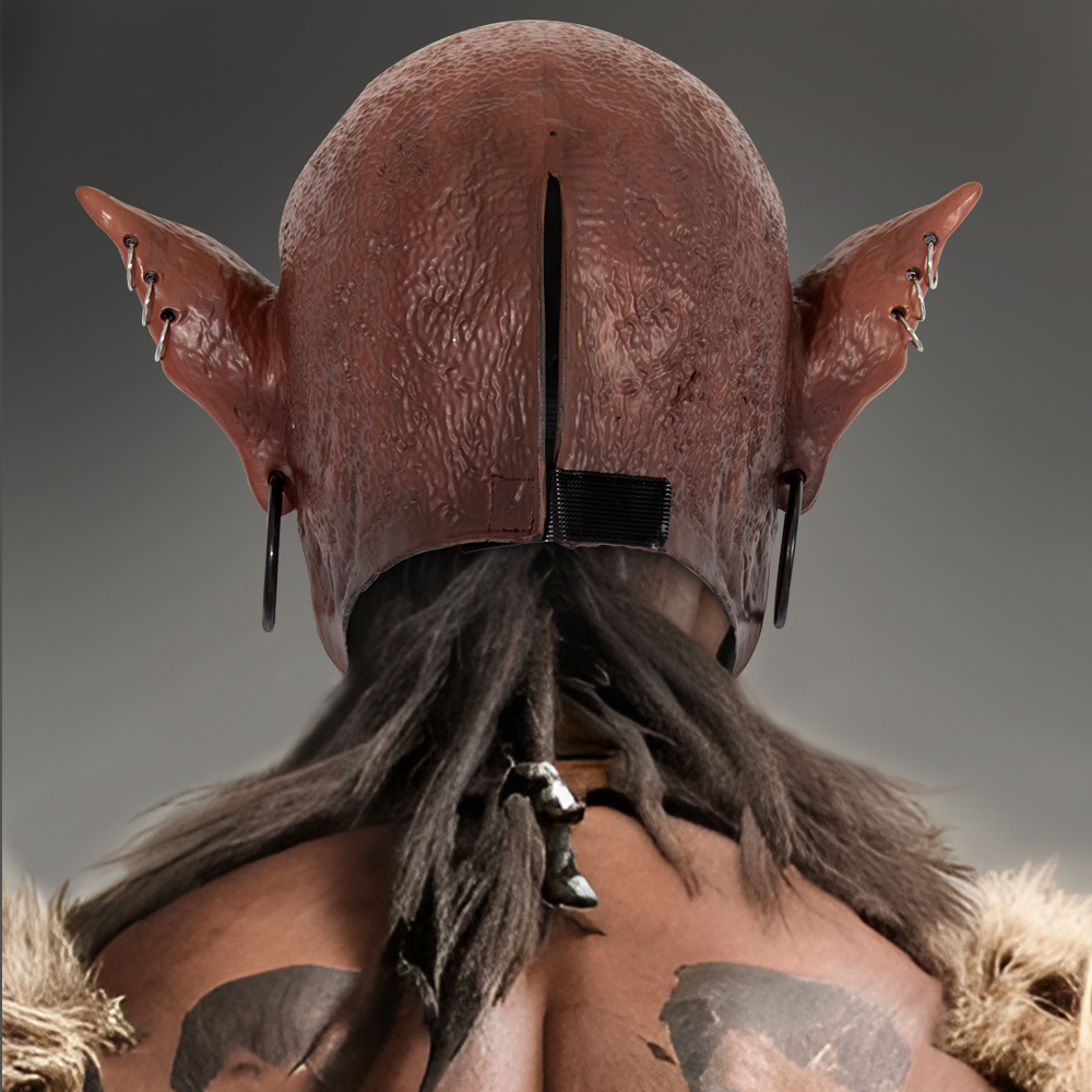 New Halloween horror headgear, party comic exhibition COSPLAY, game World of Warcraft, ghost mask, makeup and costume