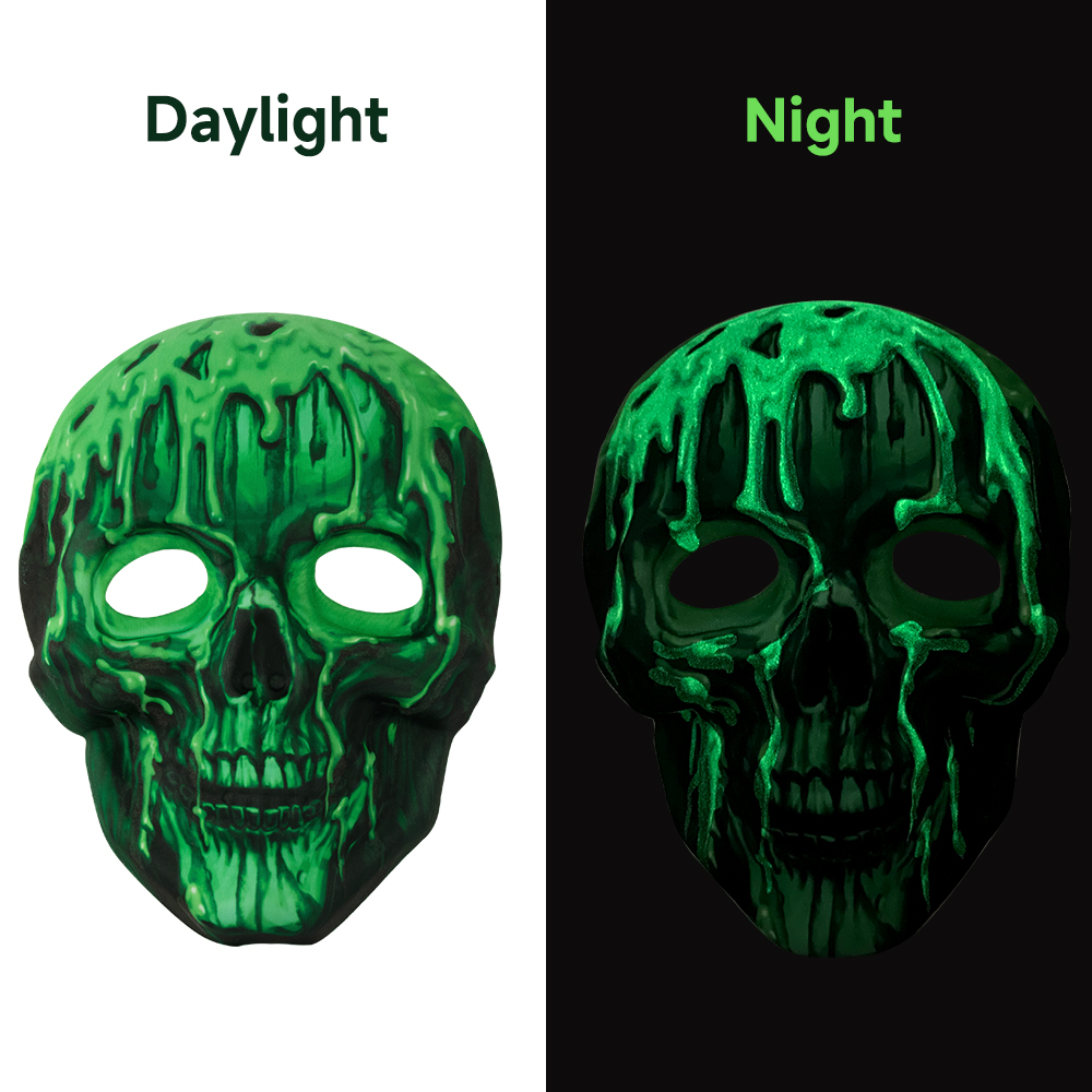 Halloween Horror Night Light Skull Mask Dance Party Moonlight Palpitations Headgear European and American style