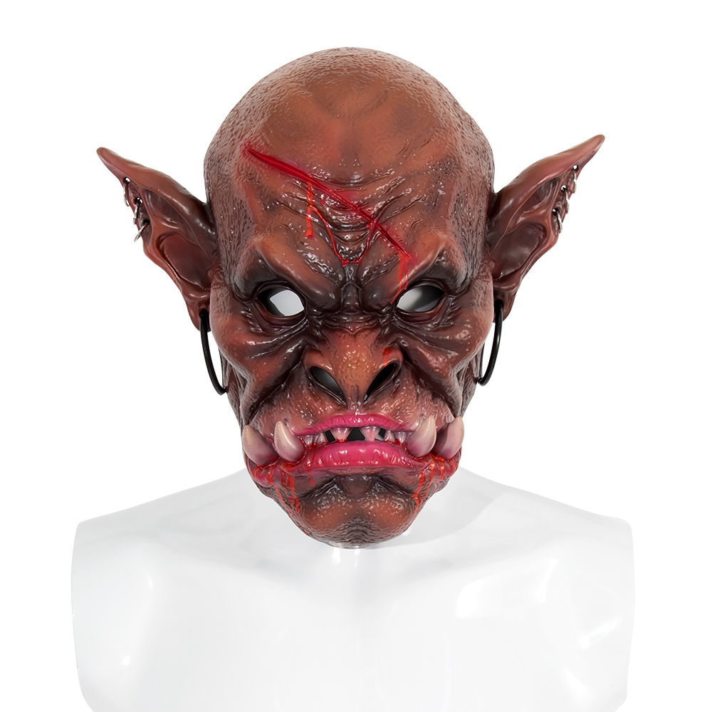 New Halloween horror headgear, party comic exhibition COSPLAY, game World of Warcraft, ghost mask, makeup and costume