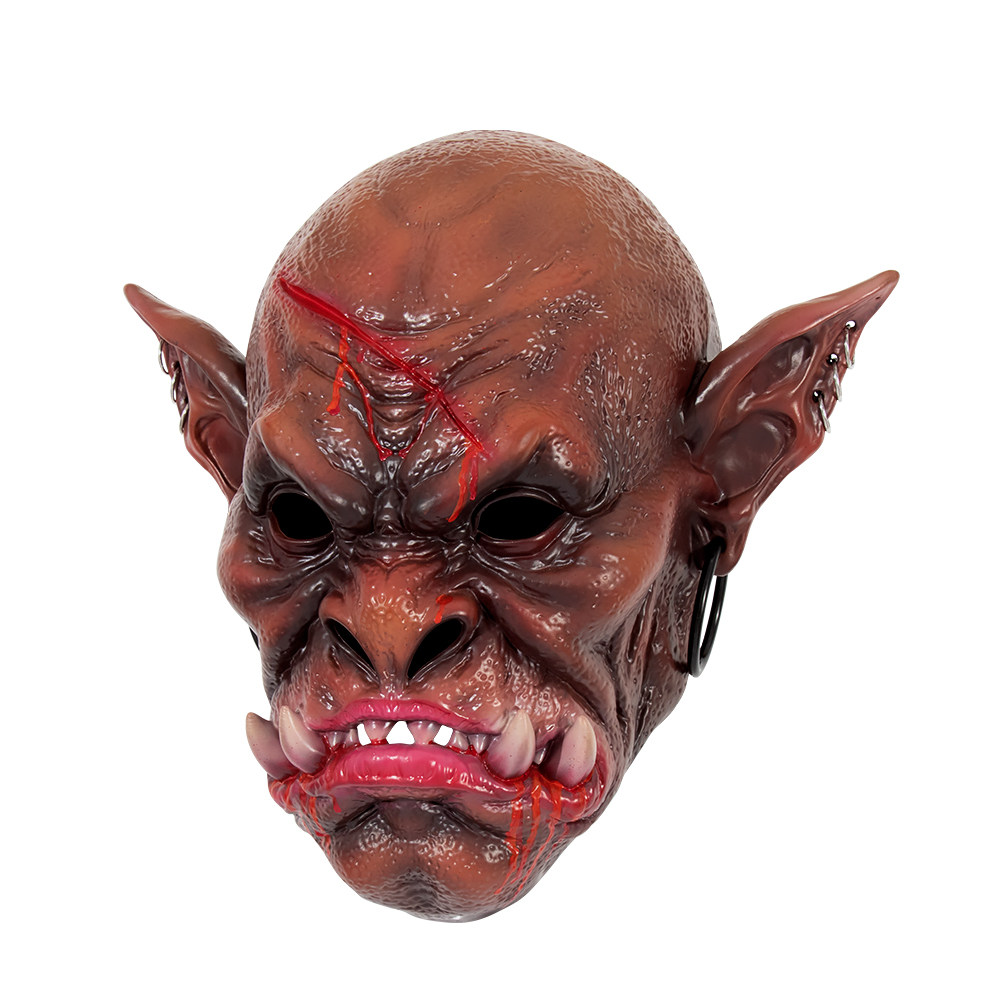 New Halloween horror headgear, party comic exhibition COSPLAY, game World of Warcraft, ghost mask, makeup and costume