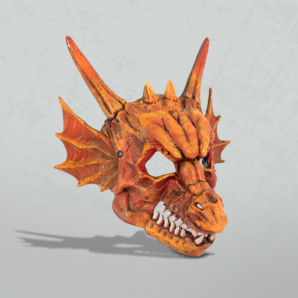 Halloween Adult dragon mask Cosplay party costume props