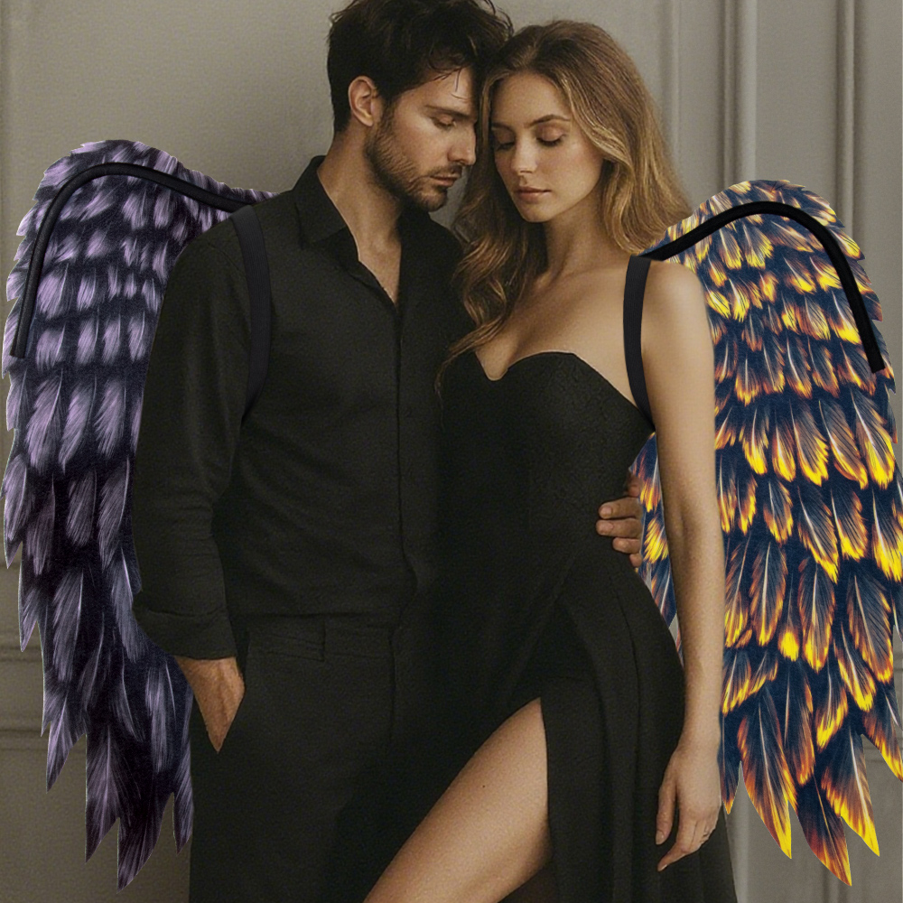Halloween non-woven fabric wings Angel Devil Wings Character Party Cosplay