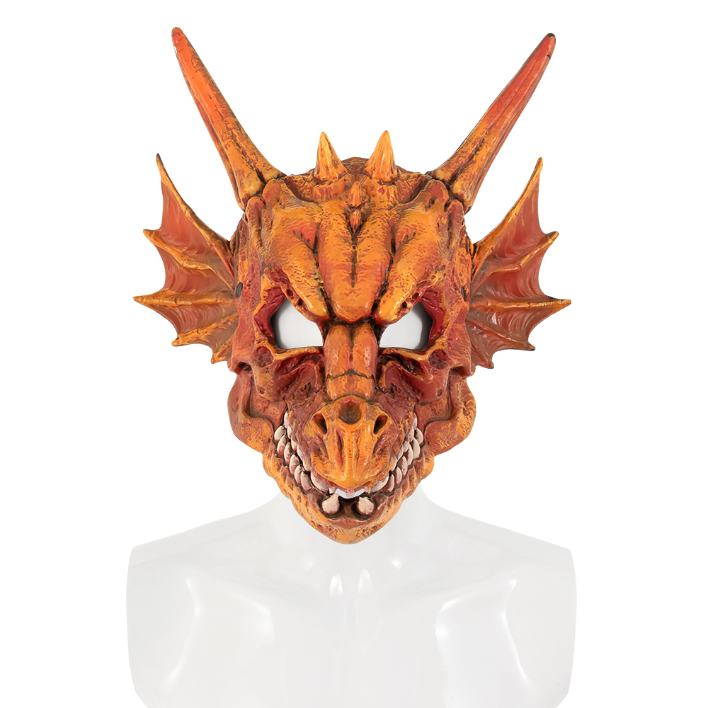 Halloween Adult dragon mask Cosplay party costume props