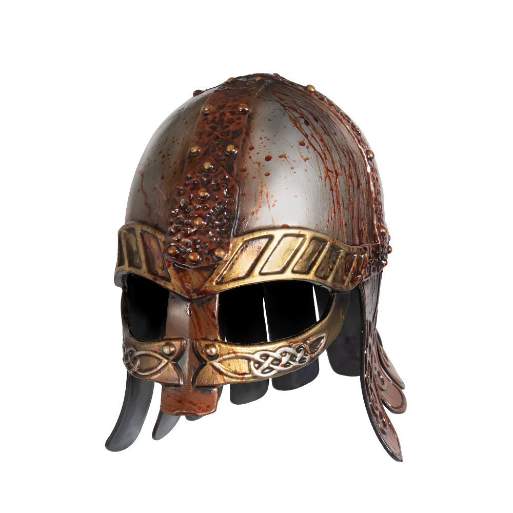 Halloween Medieval helmet, Ancient Roman Spartan battle, gladiatorial warrior helmet, medieval online game COS