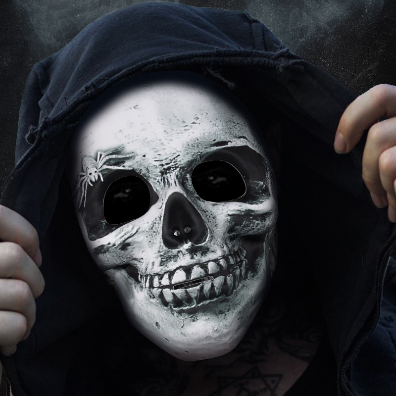 Halloween Skull spider mask