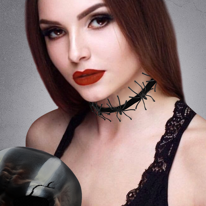 Halloween Spider Necklace