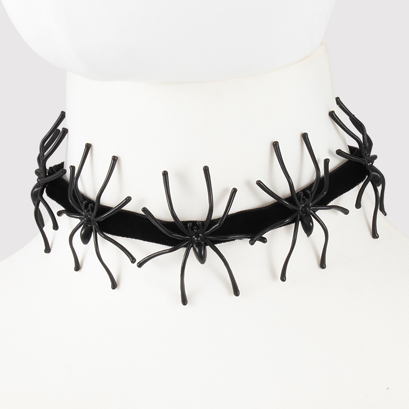 Halloween Spider Necklace