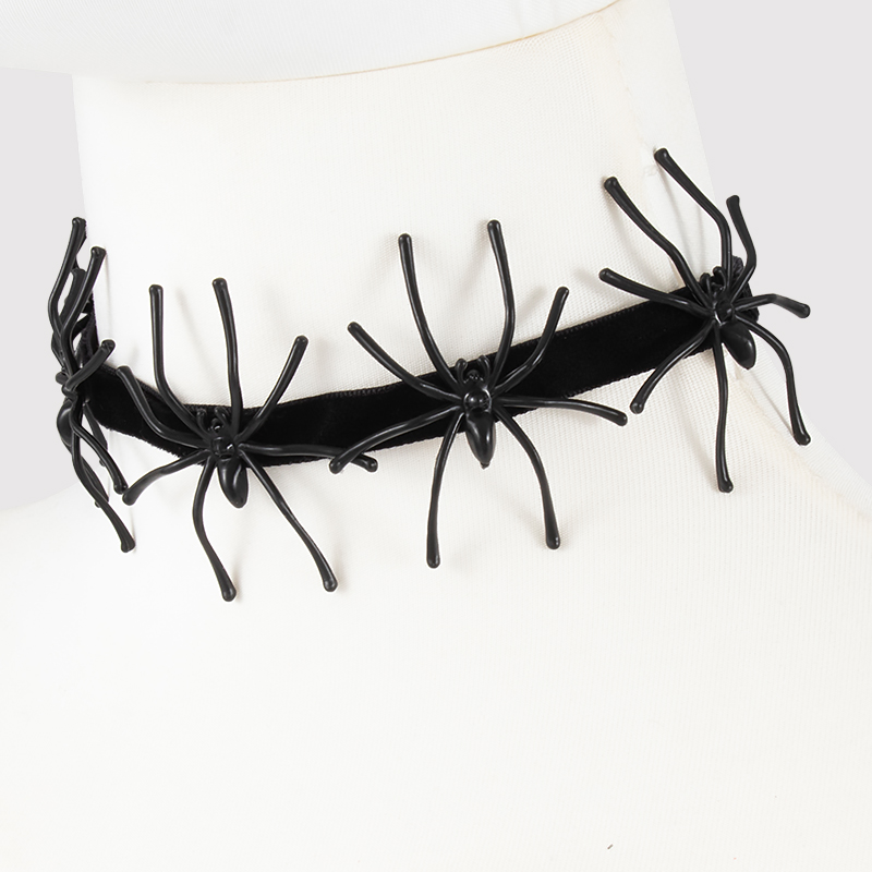 Halloween Spider Necklace