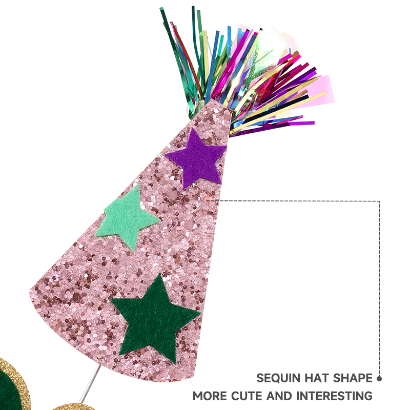 Happy birthday! Birthday headbands, accessories, props, a party for both adults and children