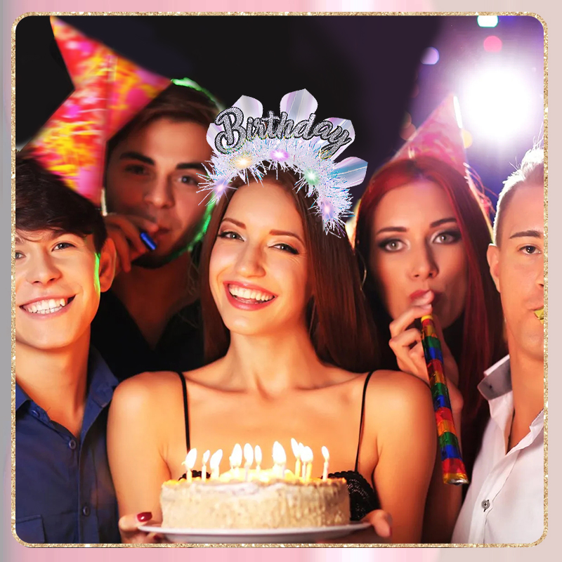 HAPPYBIRTHDAY, Queen Children's Birthday, hair band, headband, Birthday party, photo, outfit, accessories, headwear
