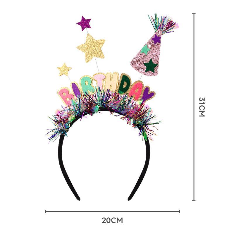 Happy birthday! Birthday headbands, accessories, props, a party for both adults and children