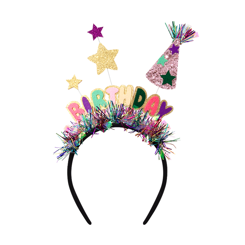 Happy birthday! Birthday headbands, accessories, props, a party for both adults and children