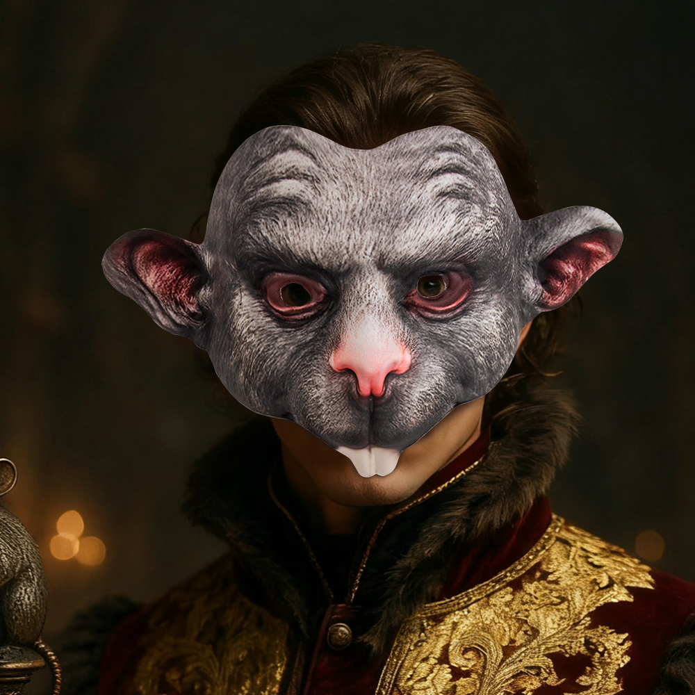 New cross-border Halloween animal masks, mouse masks, cosplay costume props, festival party balls