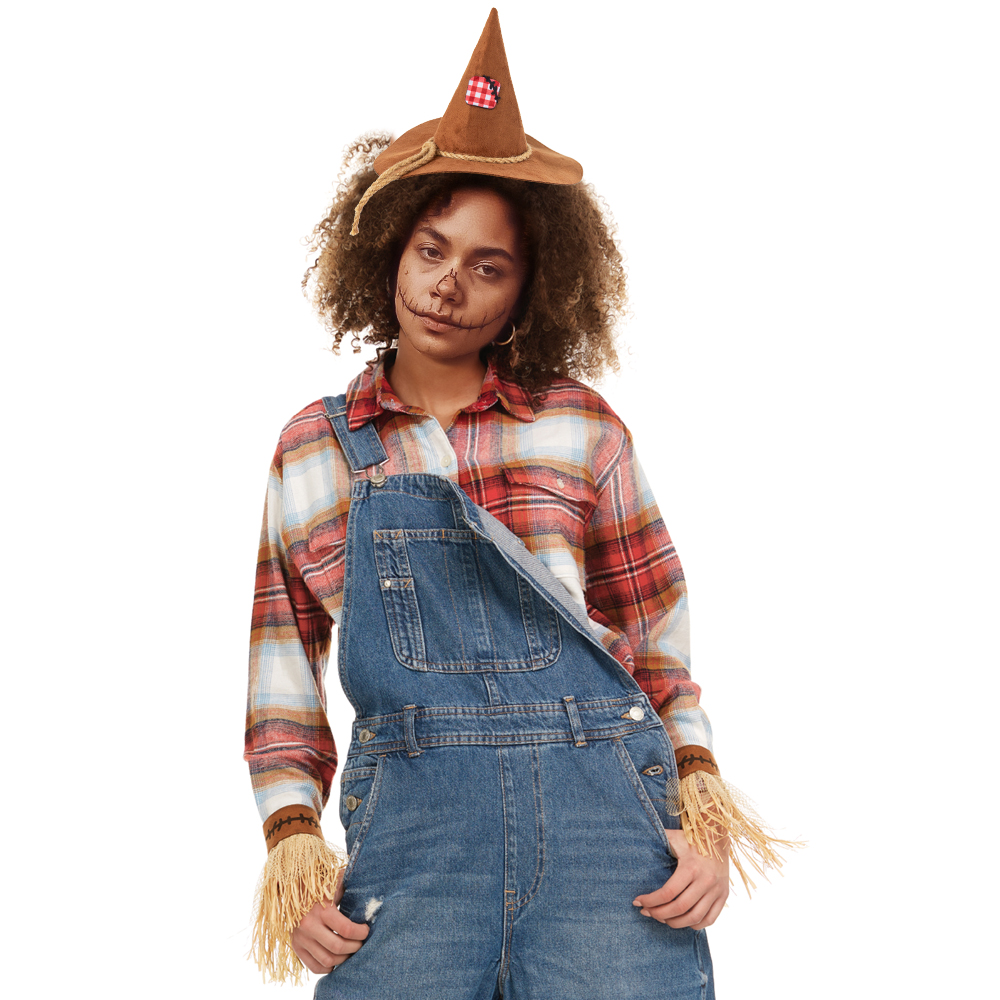 New Halloween COSPLAY Scarecrow three-piece set, hairband glove set, clothing accessories, character costume