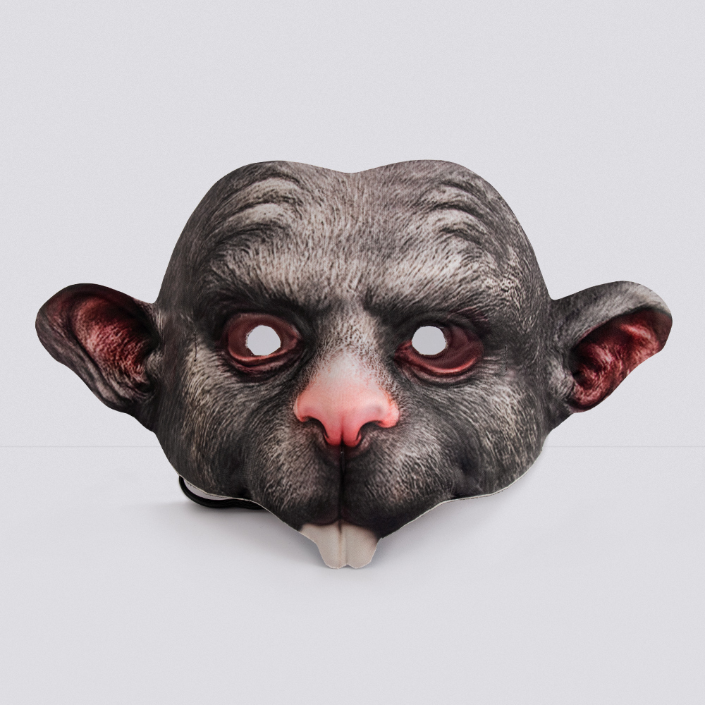 New cross-border Halloween animal masks, mouse masks, cosplay costume props, festival party balls