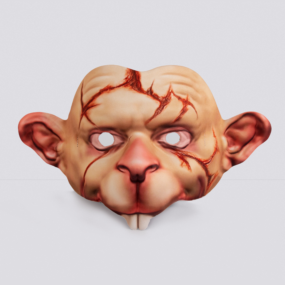 New cross-border Halloween animal masks, mouse masks, cosplay costume props, festival party balls